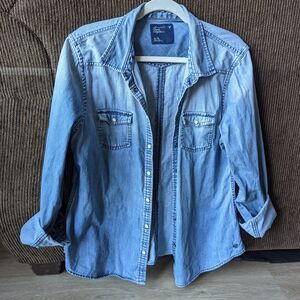 Light Blue Denim Shirt